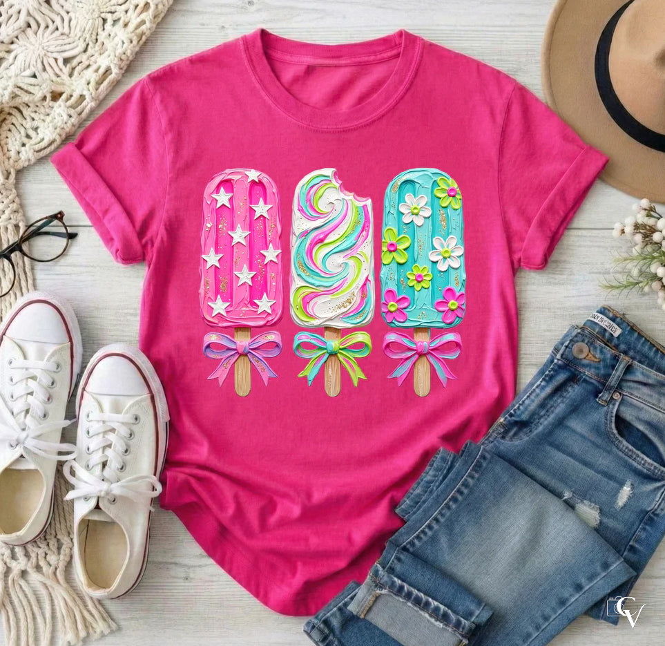 Summer Popsicles (3 transfers available for pressing)