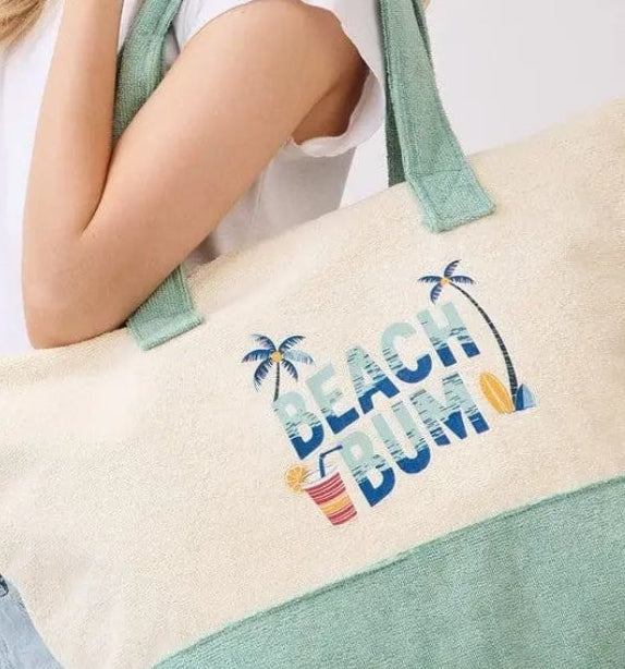 Beach Bum Terry Tote (2 Left) RTS