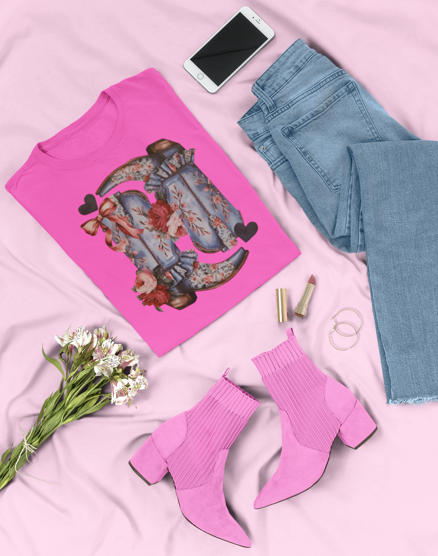 Country Western Design T-Shirts