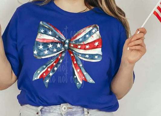 Patriotic Big Bow image 0