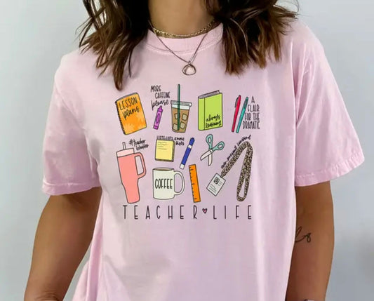 Teacher Life T-Shirt image 0