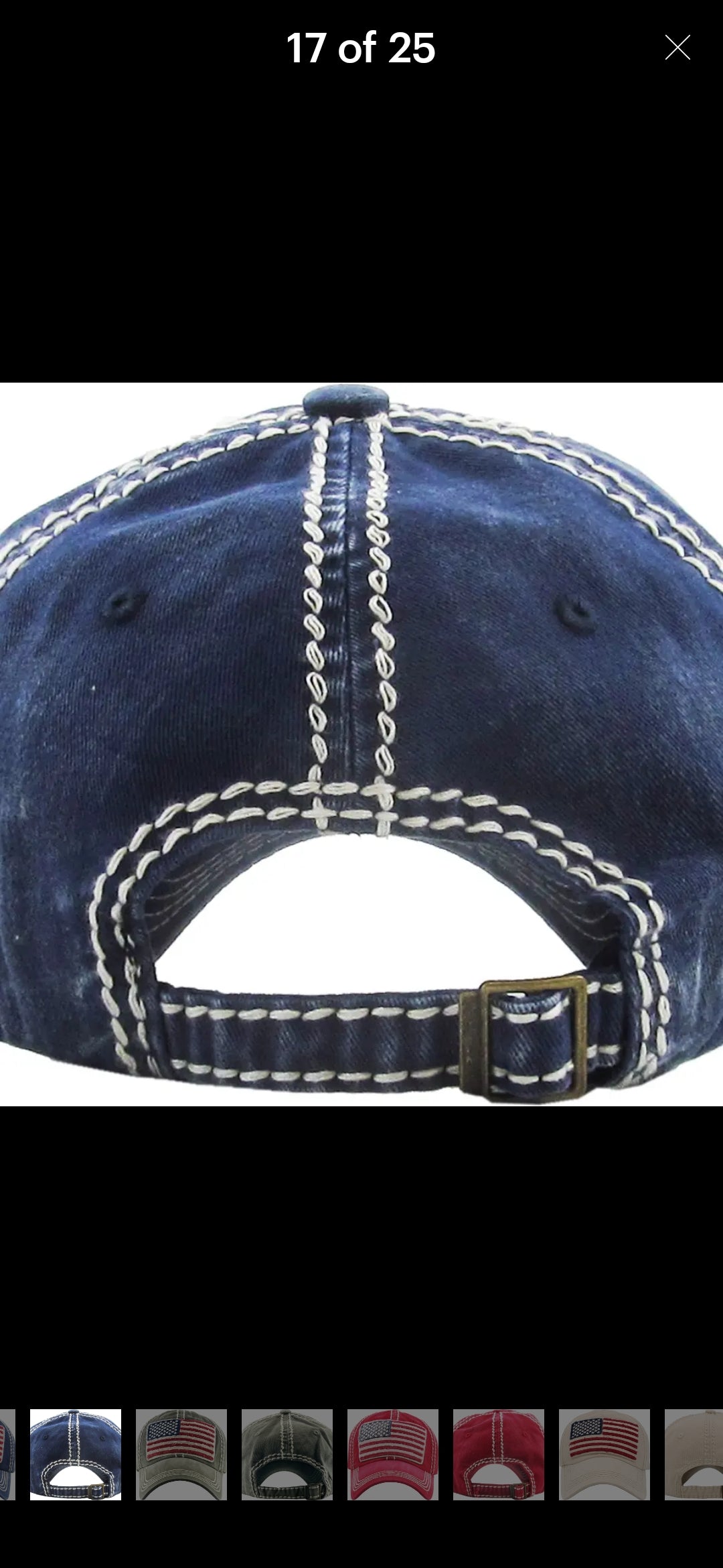 Vintage Ridew/ Horse Baseball Hat  image 1