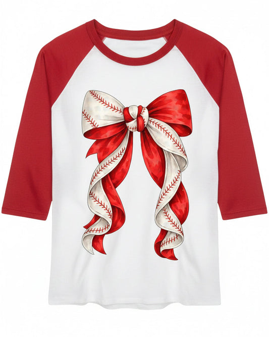 Baseball Bow (3 Transfers available for pressing)