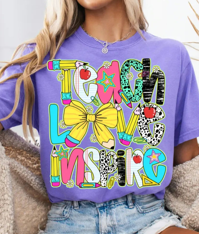 Teach Love Inspire T-Shirt  image 0