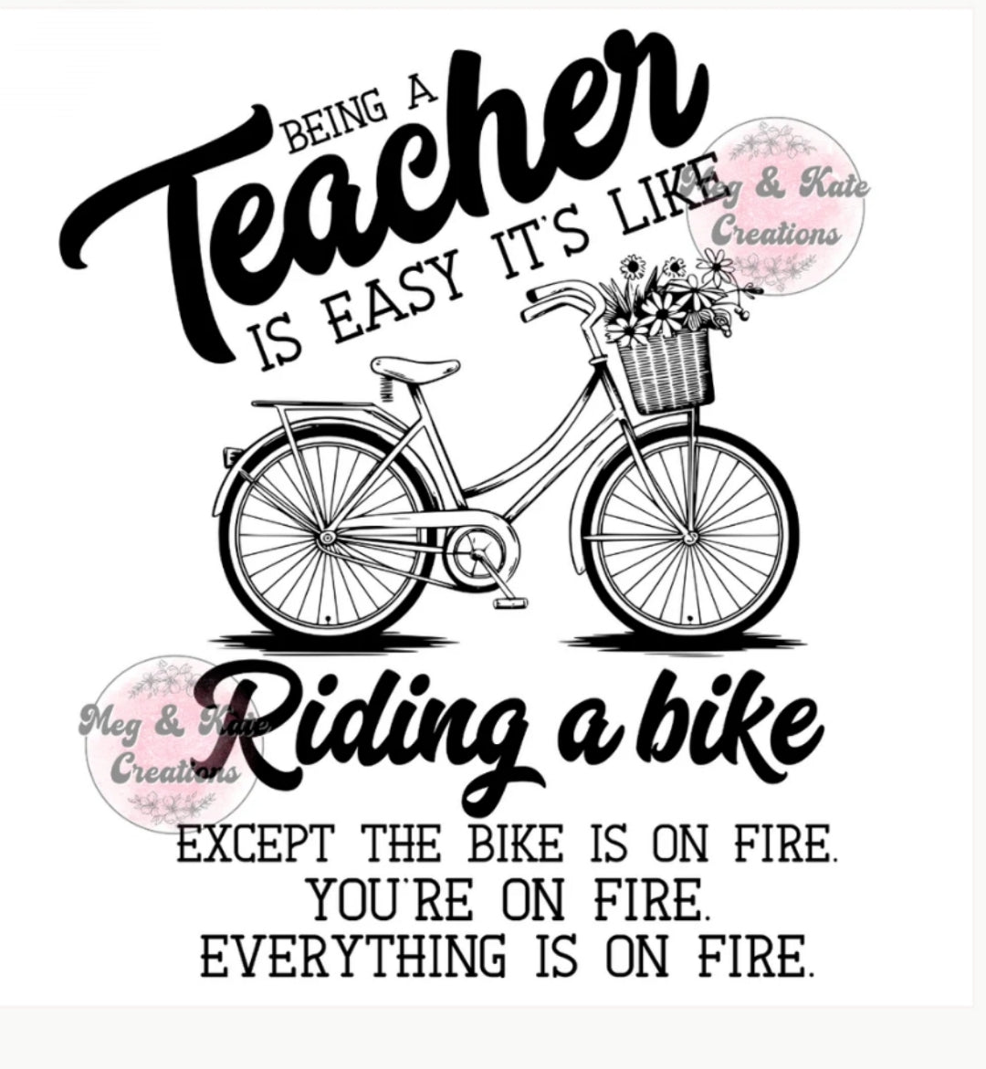 Being a Teacher T-Shirt image 0