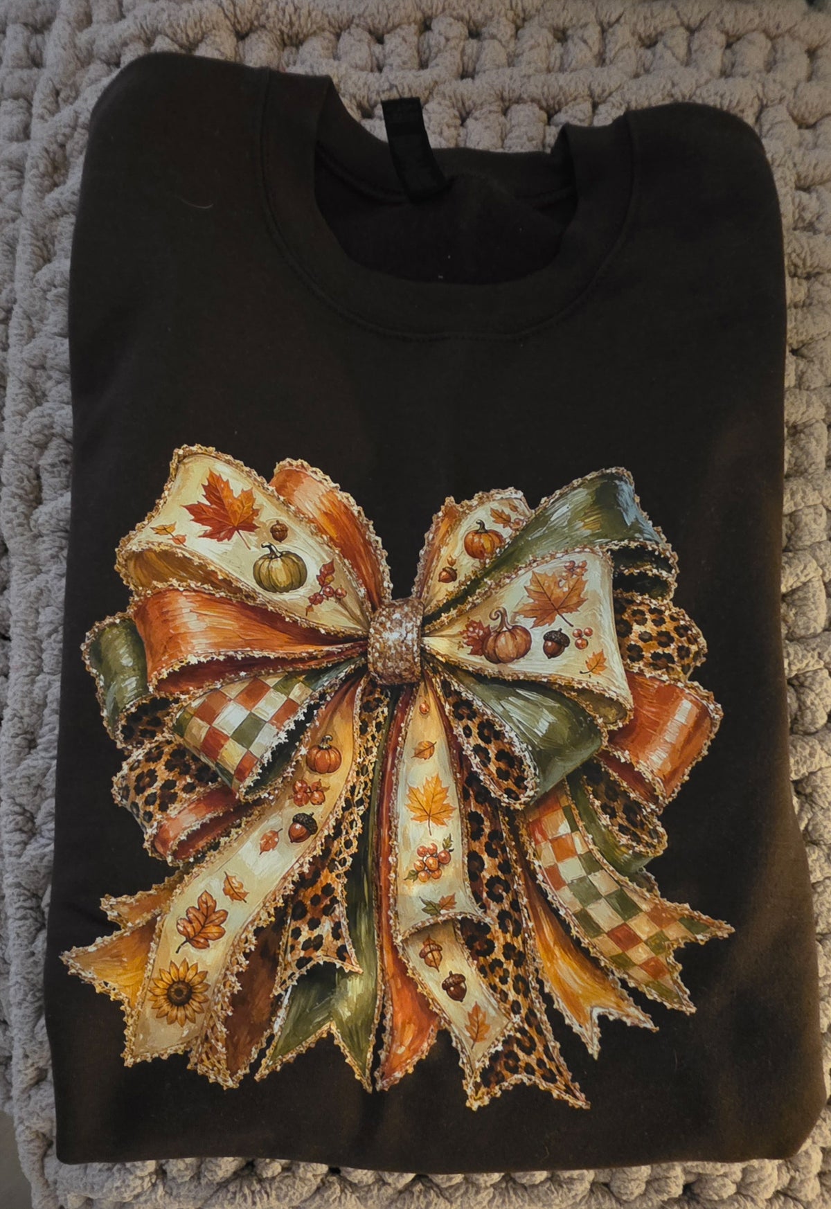 Fall Bow Crewneck