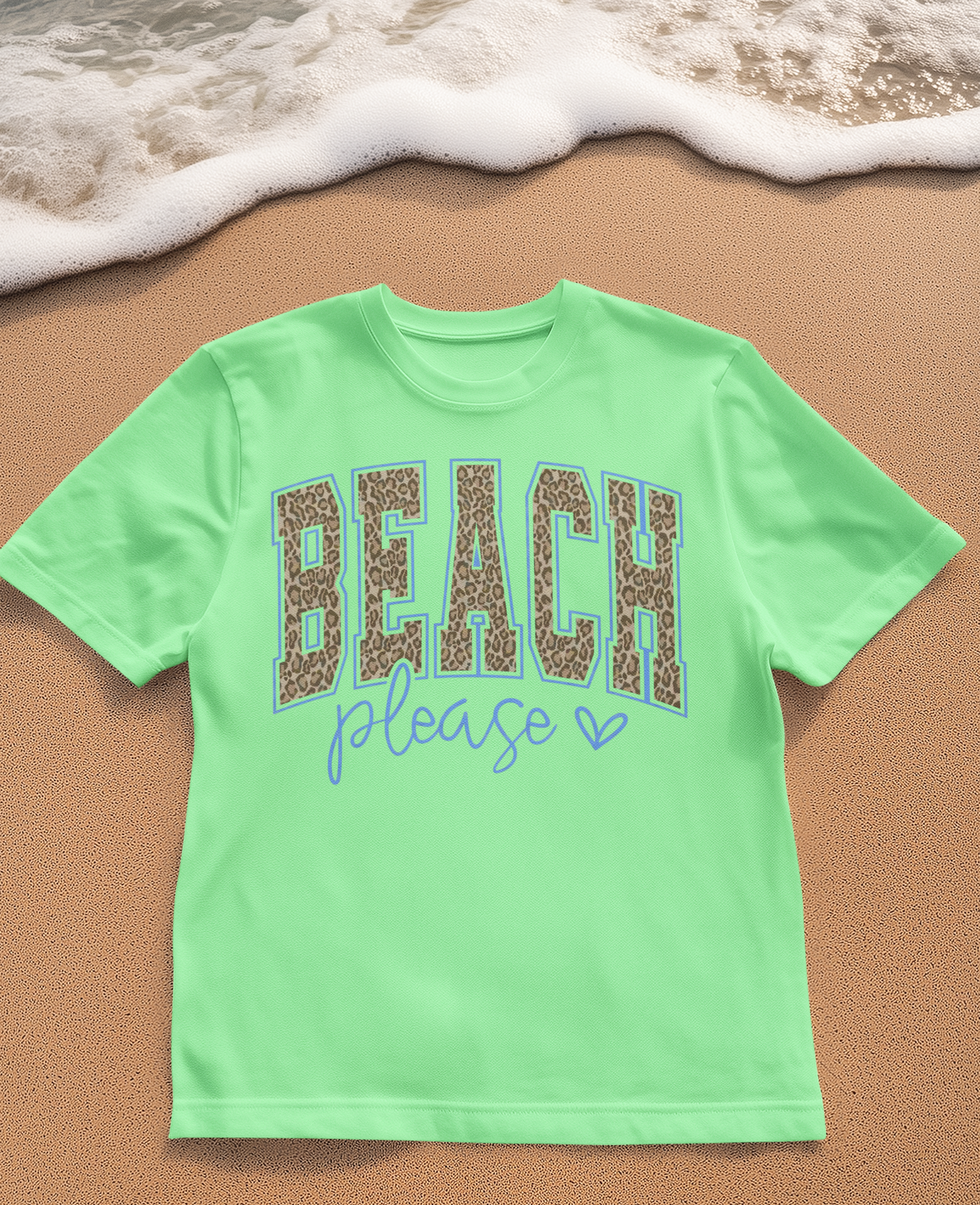 GLITTER BEACH PLEASE (2 TRANSFERS AVAILABLE FOR PRESSING)