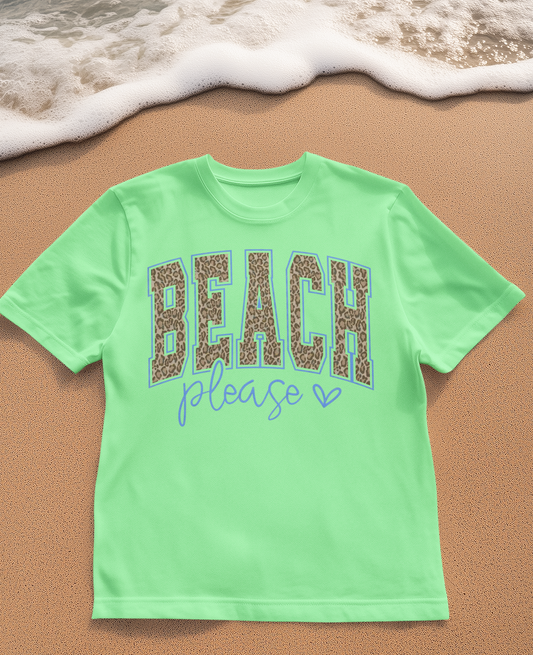 GLITTER BEACH PLEASE (2 TRANSFERS AVAILABLE FOR PRESSING)