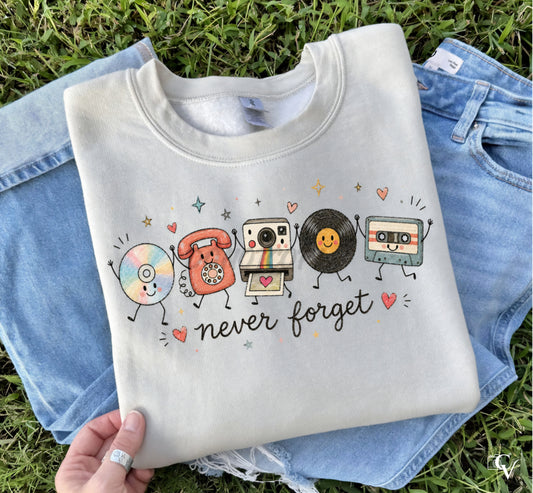 Retro Never Forget (3 Transfers available for pressing)