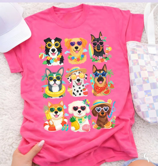 SUMMER DOGS (2 transfers AND TRANSFERS AVAILABLE FOR THIS PRODUCT)