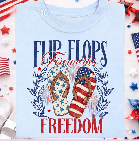 FLIP FLOP FIREWORKS FREEDOM (3 TRANSFERS AVAILABLE FOR THIS PRODUCT) 4\22\26