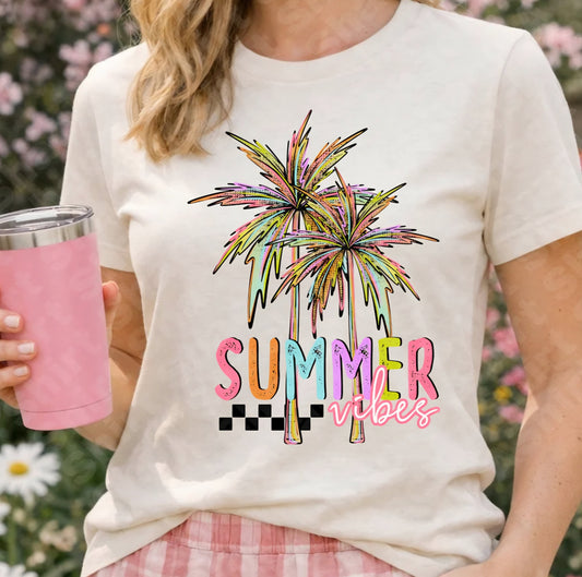 PALM TREE SUMMER VIBES (3 TRANSFERS AVAILABLE FOR THIS PRODUCT) 4\22\26