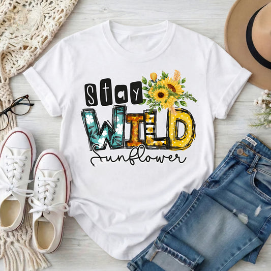 STAY WILD SUNFLOWER (3 TRANSFERS AVAILABLE FOR THIS PRODUCT) 4/22/26