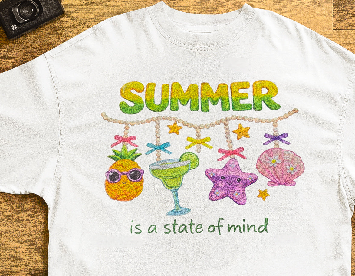 SUMMER IS A STATE OF MIND (2 TRANSFERS AVAILABLE FOR THIS PRODUCT)