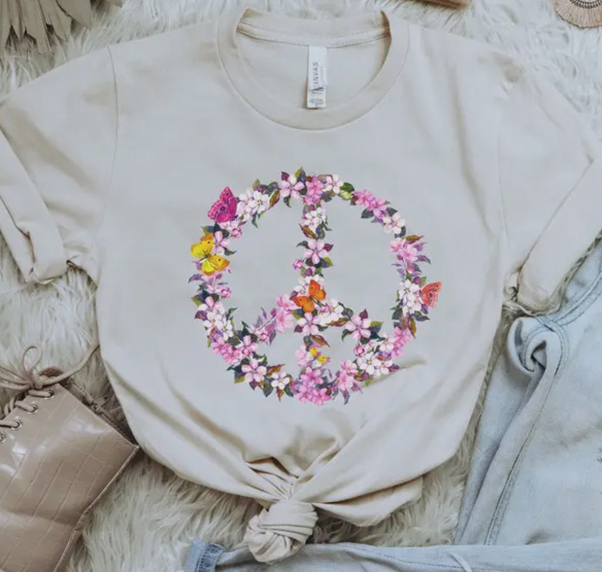 Flower Peace Sign image 0