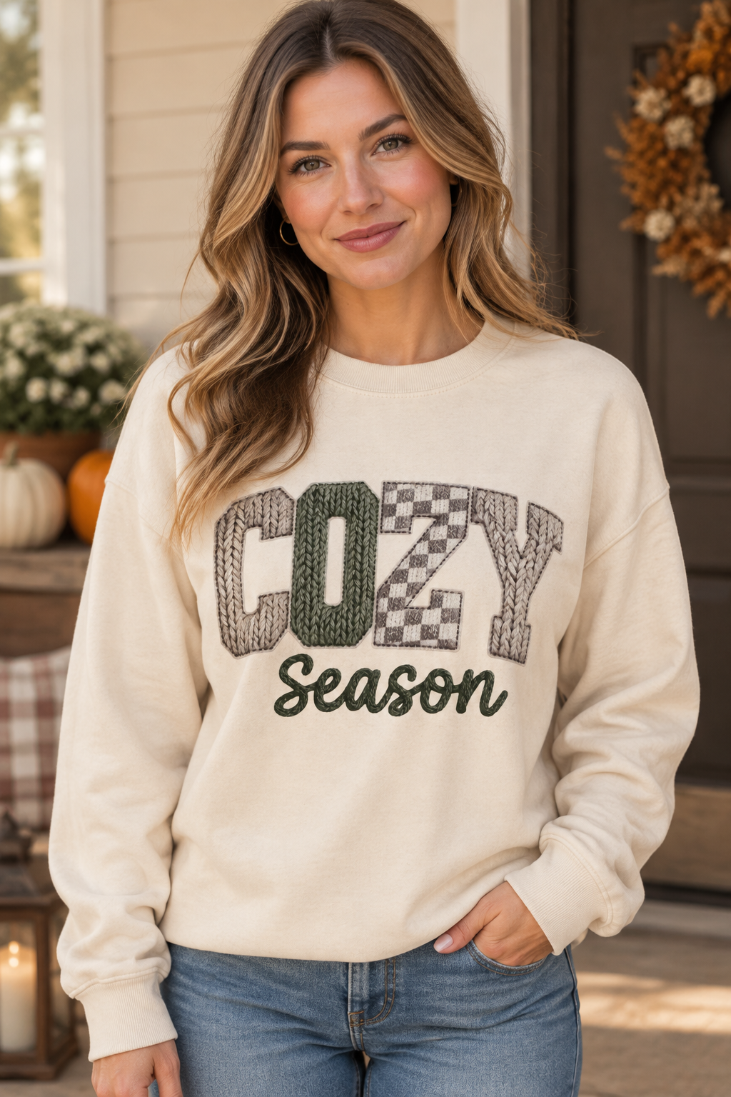 Cozy Season Crewneck model preview
