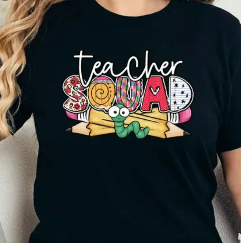 Teacher Squad T-Shirt  image 0