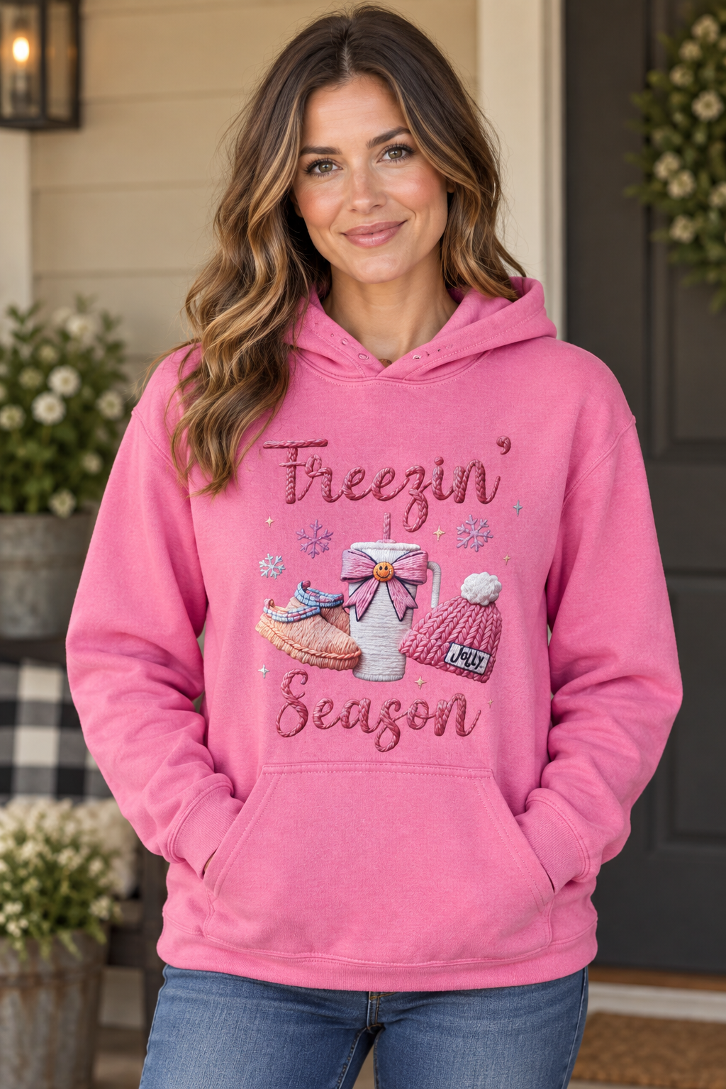 Freezin Season hoodie