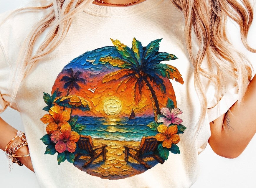 Beach Sunset (3 TRANSFERS AVAILABLE FOR THIS PRODUCT) 3/29/26 RTS