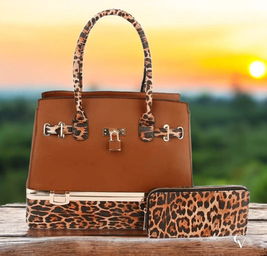 2 in 1  Leopard Purse  03/06/26 RTS