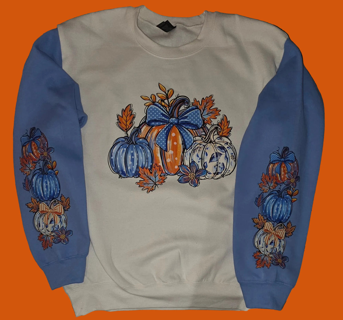 Fall Pumpkin Design Crewneck