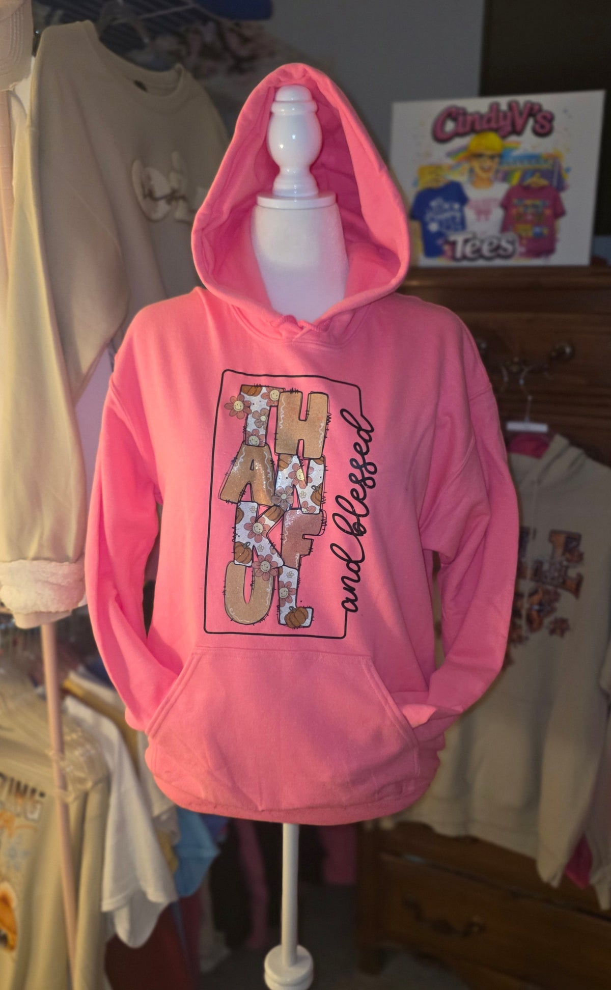 Thankful and Blessed Hoodie