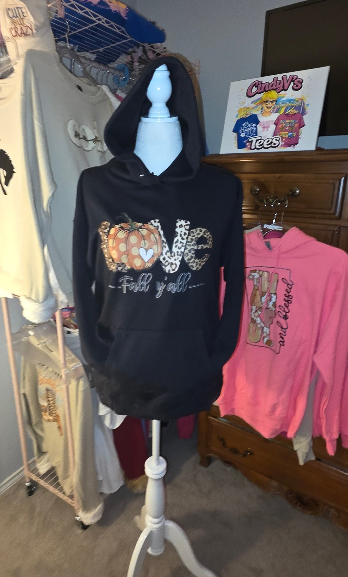Love Fall Y'ALL Hoodie