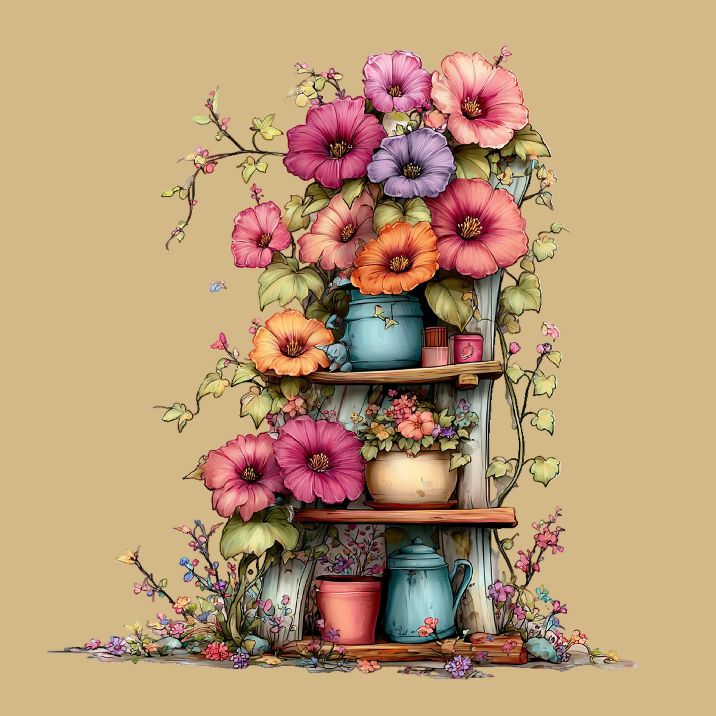 Spring Flowers (2 TRANSFERS AVAILABLE FOR THIS PRODUCT) 3/27/26 RTS