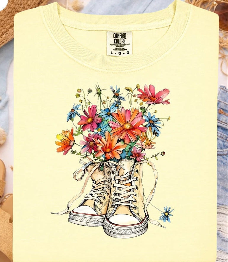 Yellow Chucks (3 TRANSFERS AVAILABLE FOR THIS PRODUCT) 3/26/26 RTS