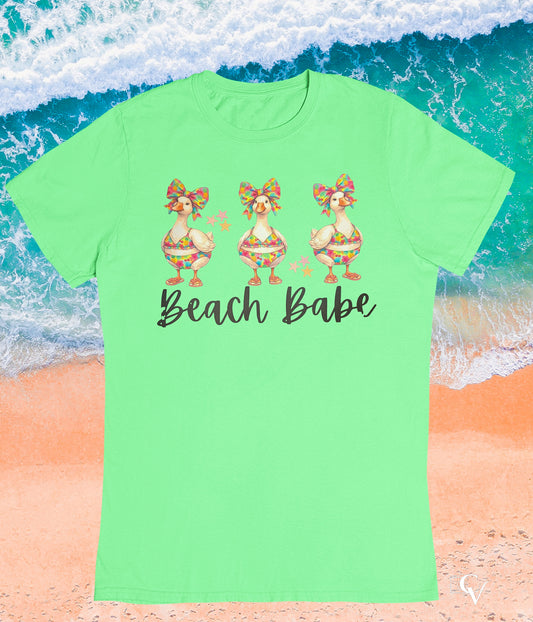 Beach Babe Duck (2 TRANSFERS AVAILABLE FOR PRESSING)