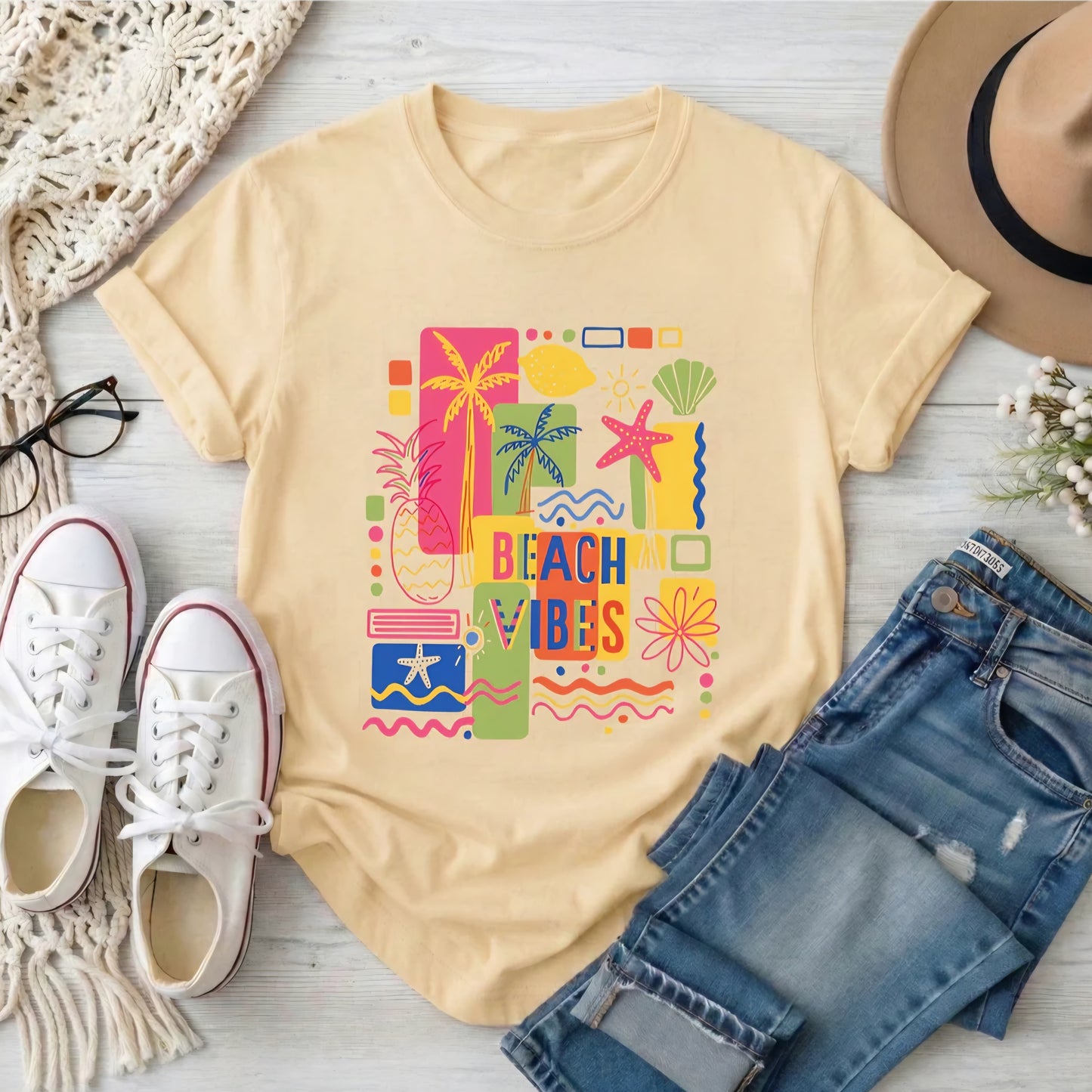 Retro Beach Vibes (3 TRANSFERS FOR THIS PRODUCT) 4\22\26