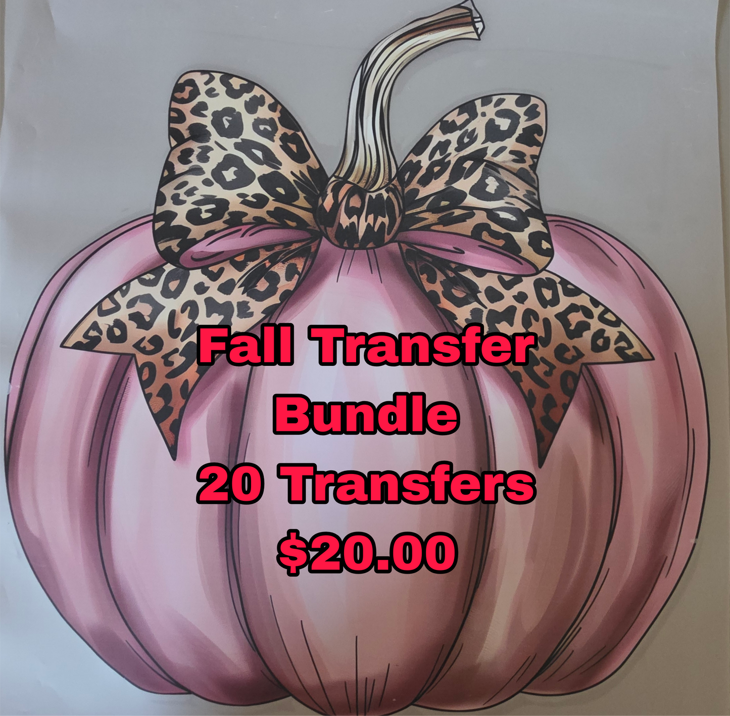 20 Fall Transfer Bundle