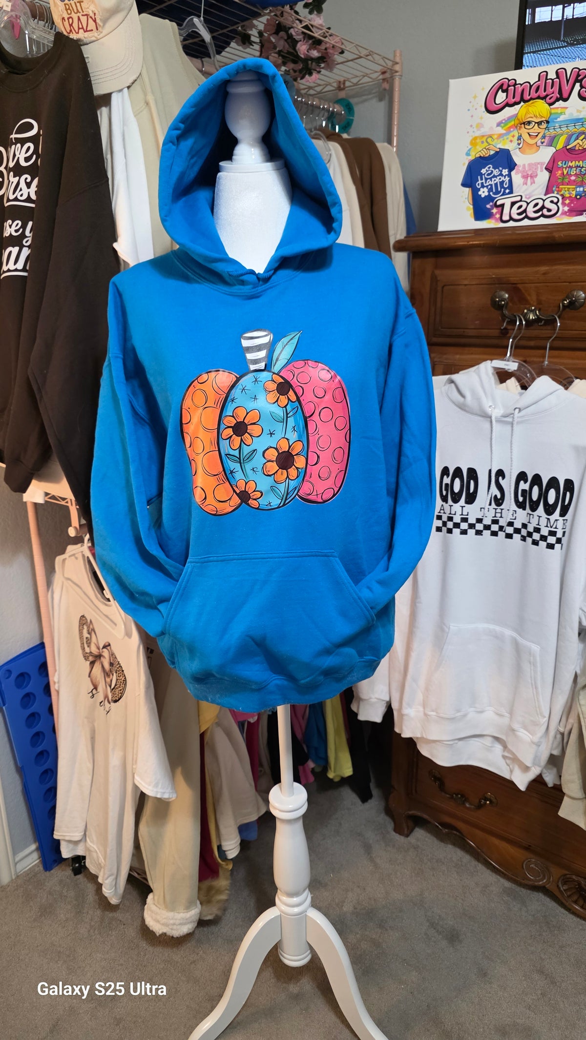 Colorful Fall Pumpkin Hoodie