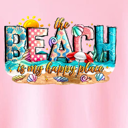 Beach is My Happy Place(2 TRANSFERS AVAILABLE FOR THIS PRODUCT) 3/19/26 RTS