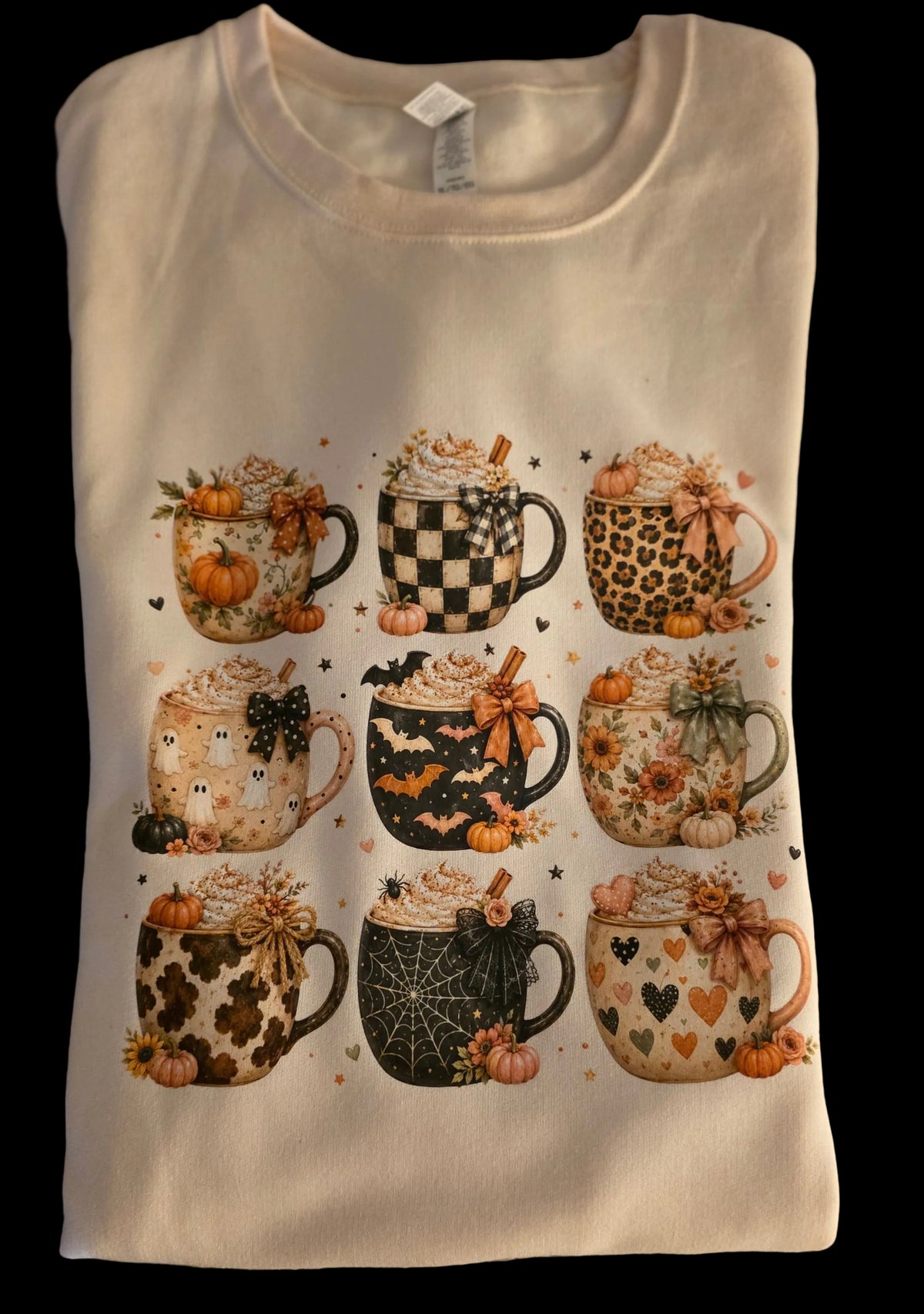 Decrotive Fall Mugs Crewneck
