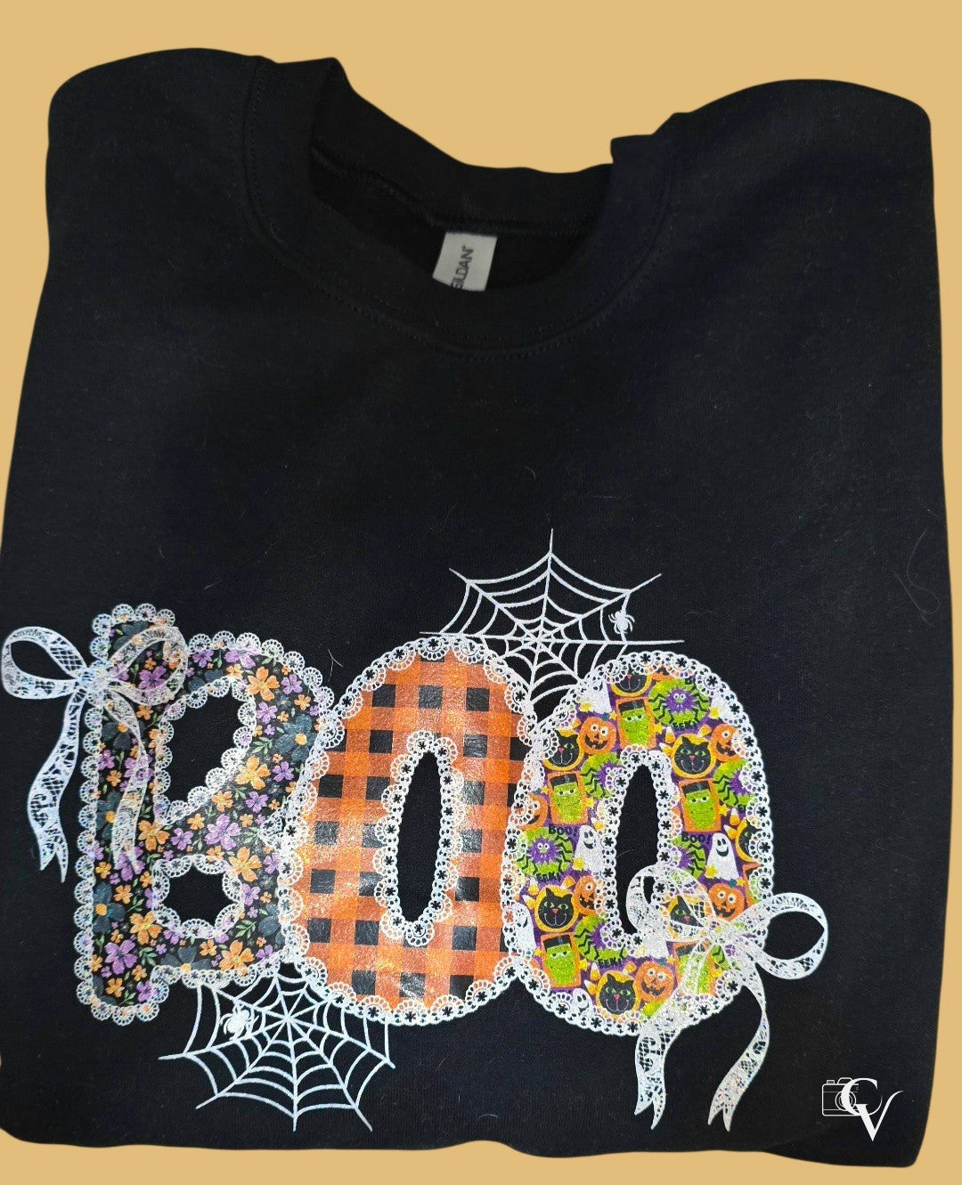 Glitter Boo Crewneck