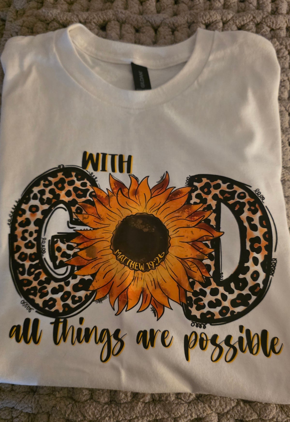 All Things Are Possible With God T-Shirt