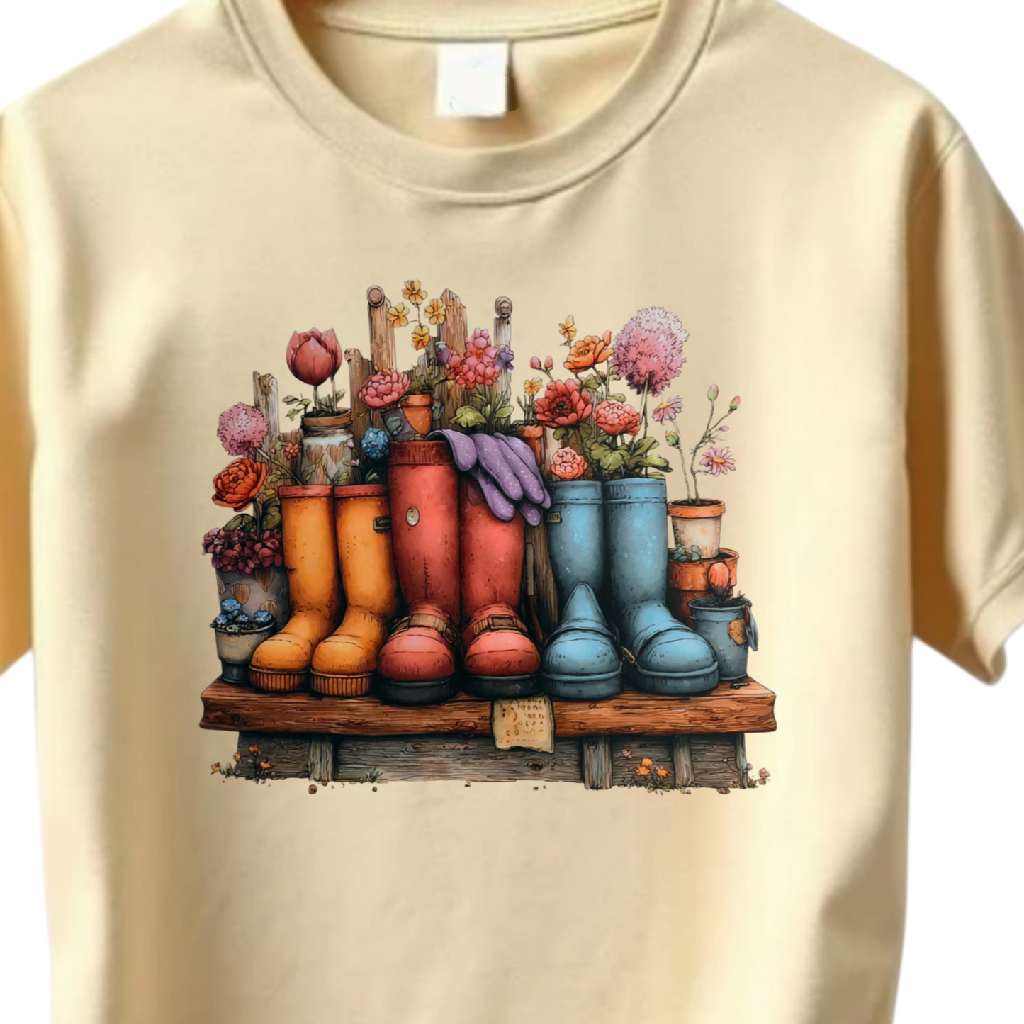 Spring Time Rain Boots(2 TRANSFERS AVAILABLE FOR THIS PRODUCT) 3/27/26