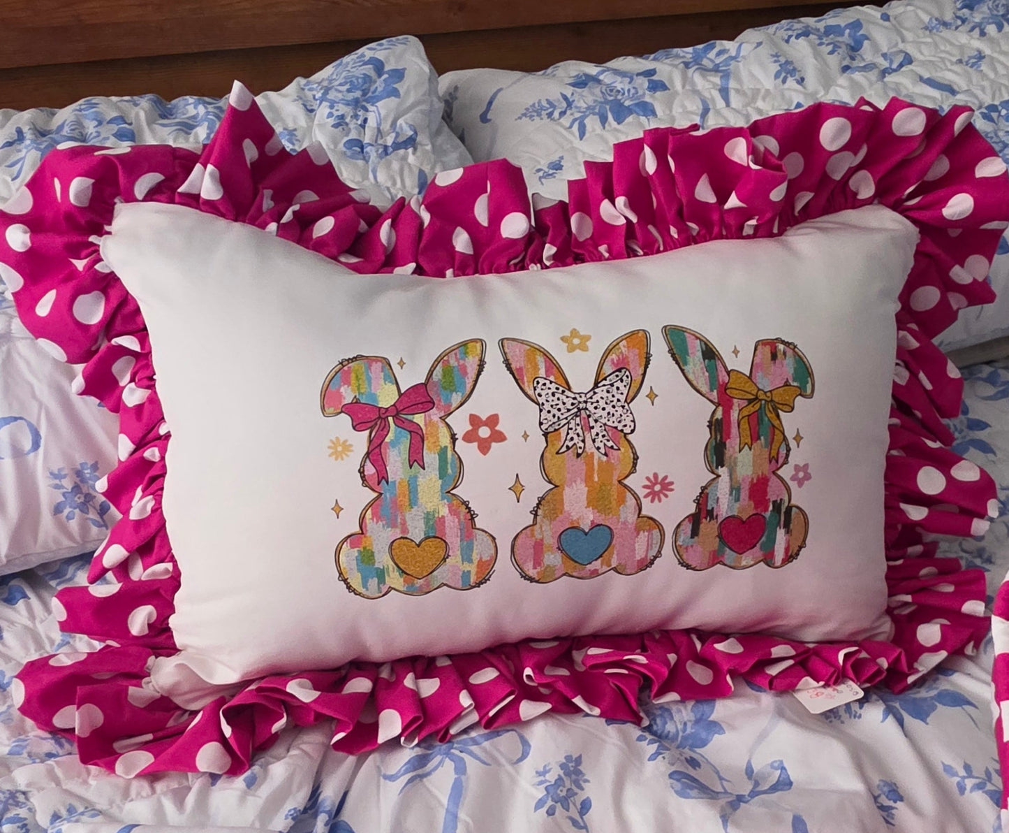 Rabbit Throw Pillow