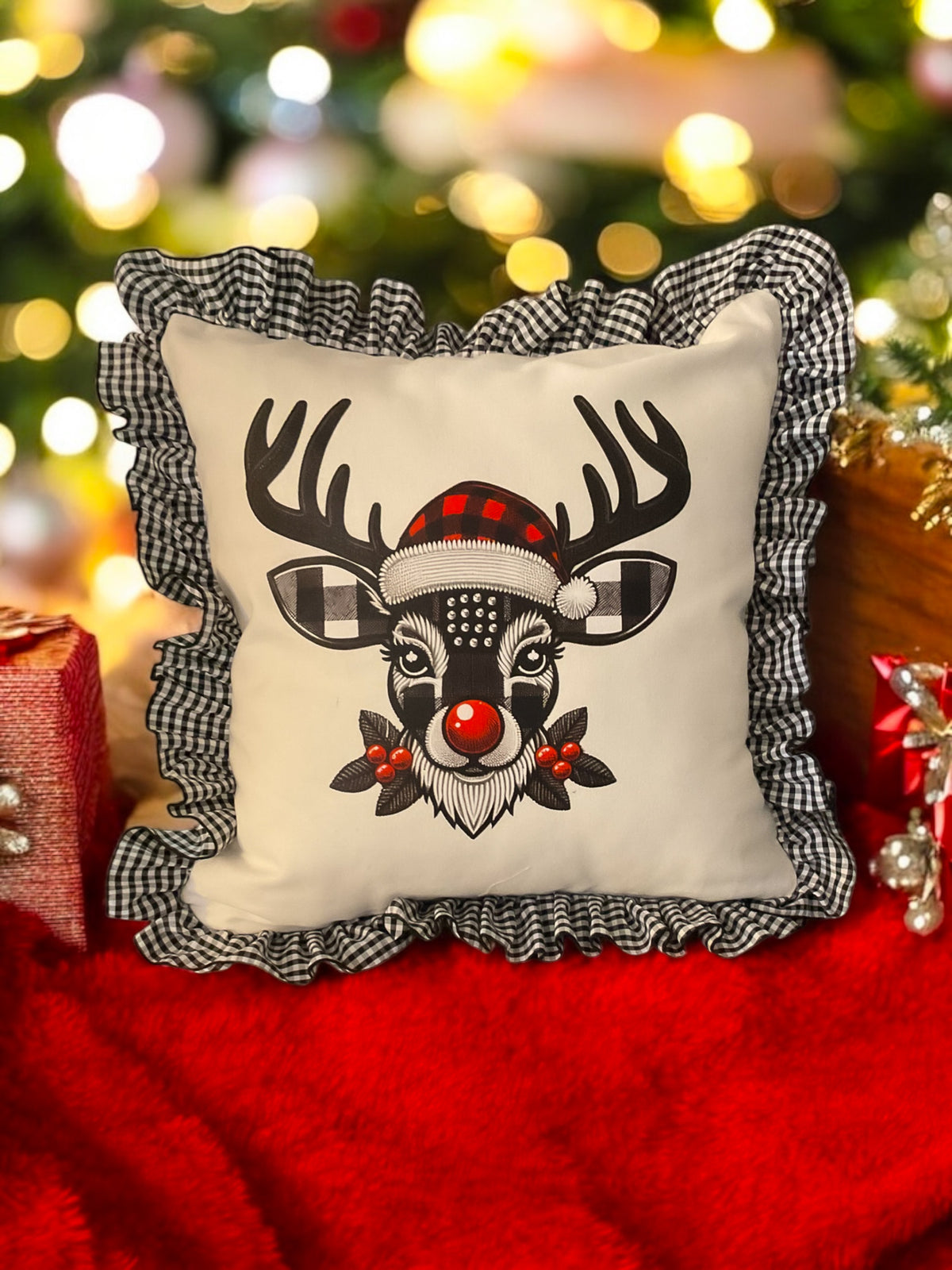 Reindeer Pillow