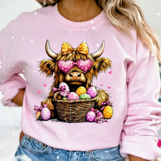 Easter Cow (4 TRANSFERS AVAILABLE FOR THIS PRODUCT) 3/24/26 RTS