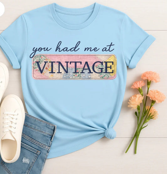 You Had Me at Vintage (2 TRANSFERS AVAILABLE FOR THIS PRODUCT) 4/2/26 RTS