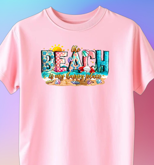 Beach is My Happy Place(2 TRANSFERS AVAILABLE FOR THIS PRODUCT) 3/19/26 RTS