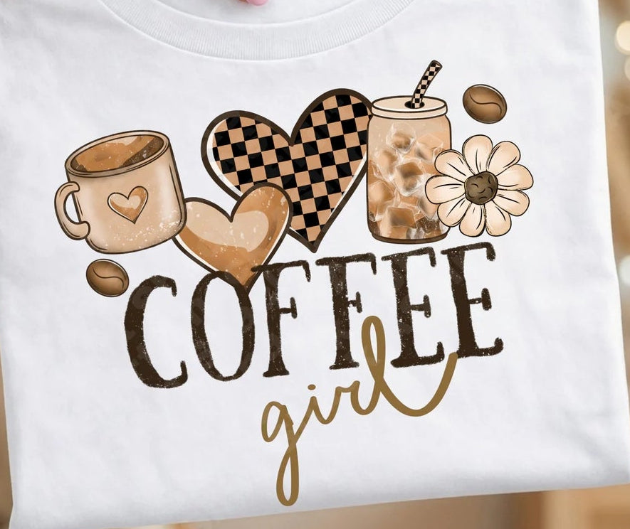 Coffee Girl (2 TRANSFERS AVAILABLE FOR THIS PRODUCT) 3/27/26 RTS