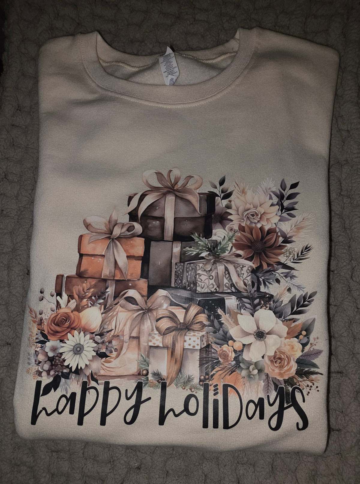 Happy Holidays Crewneck