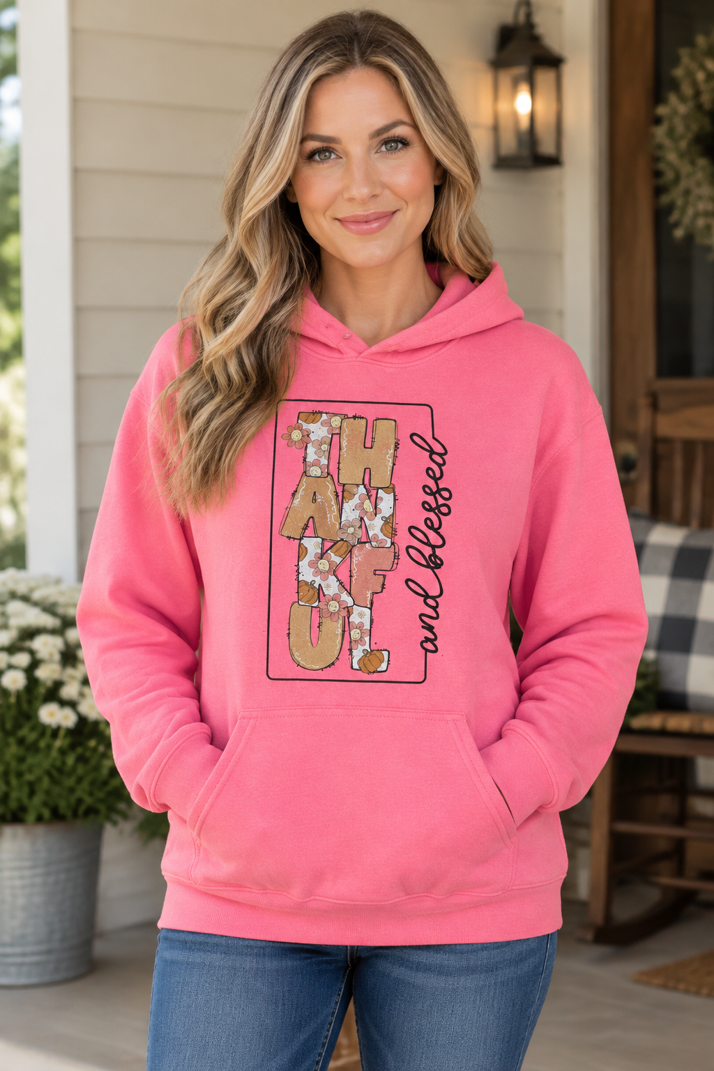 Thankful and Blessed hoodie